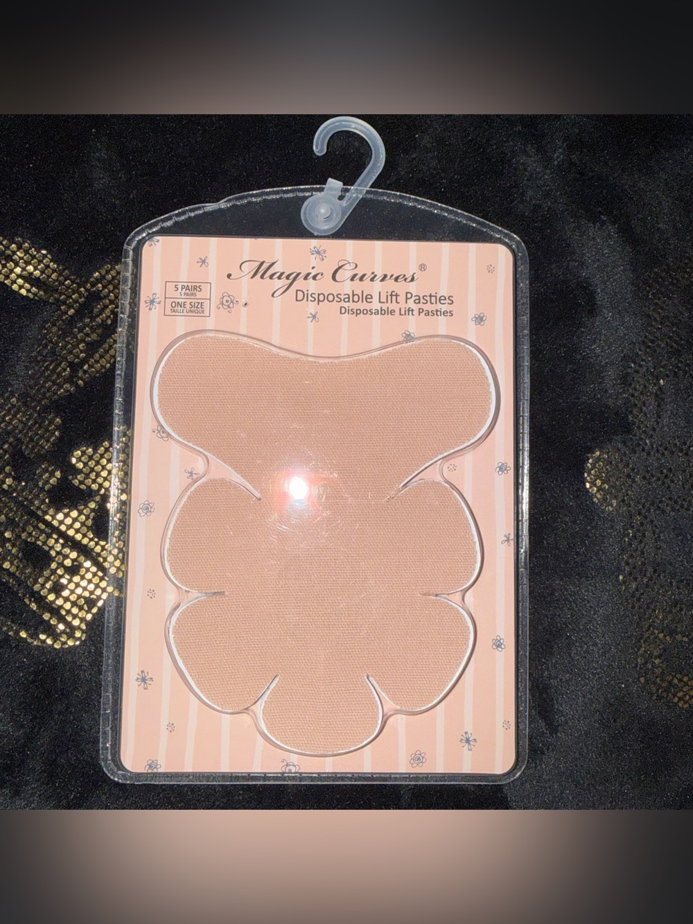 🔥5/$25🔥 New 5 Pairs Nude Magic Curves Disposable Lift Pasties One Size